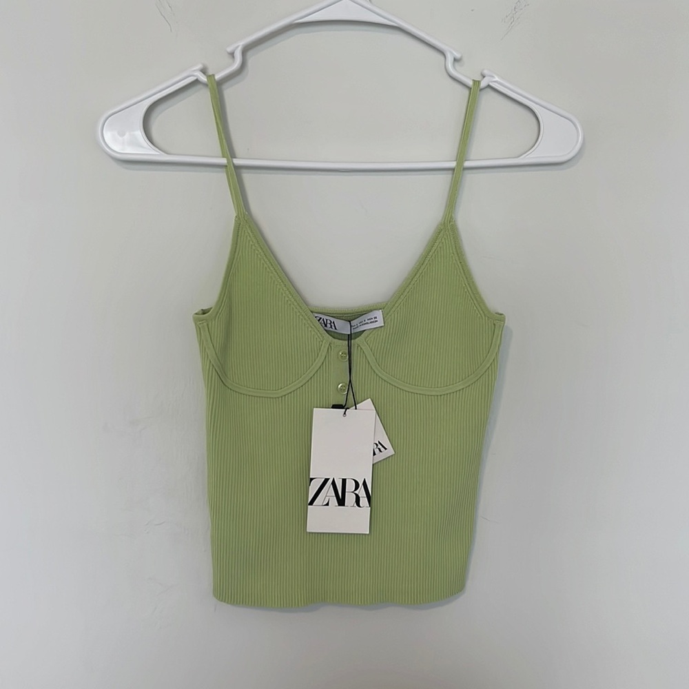 Zara tank top, new with tags size small